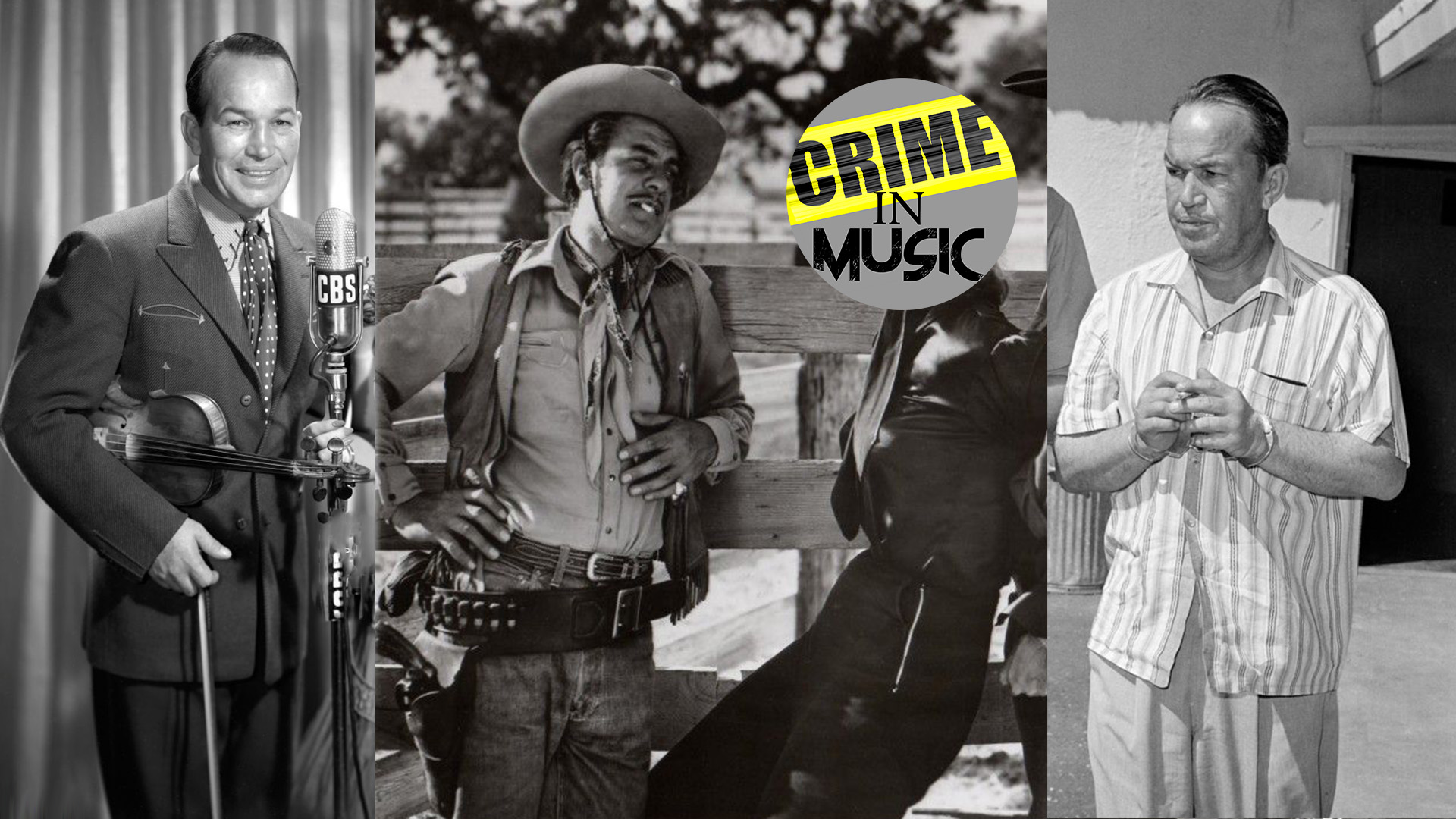 photo collage of Spade Cooley, Musician, the King of Western Swing